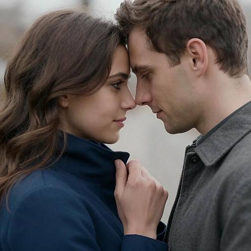 Intimate Couple Photograph in Soft Light