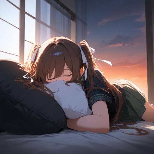 Sensual Admiral Kancolle in Sunset Haze