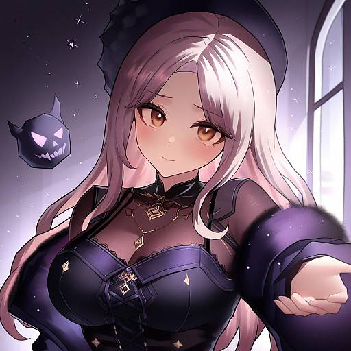 Illustration of Mori calliope (6th costume), hololive in the style of Neit ni sei