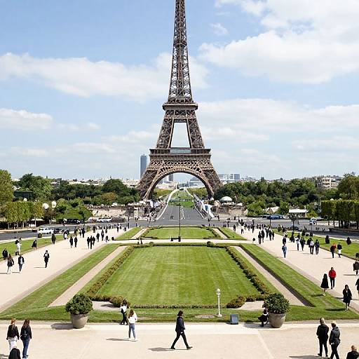 Paris Eiffel Tower Garden Project