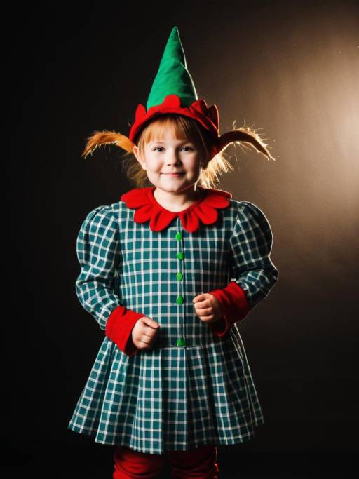 Photorealistic Portrait of Munchkin Costume