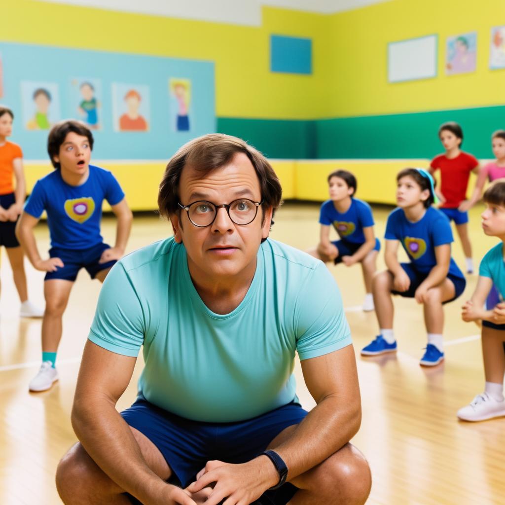 Nelson Muntz's Gym Class Confusion