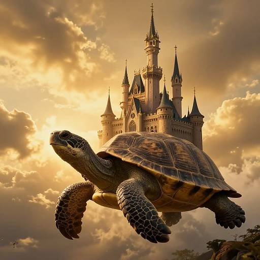 Dream Castle on Colossal Turtle