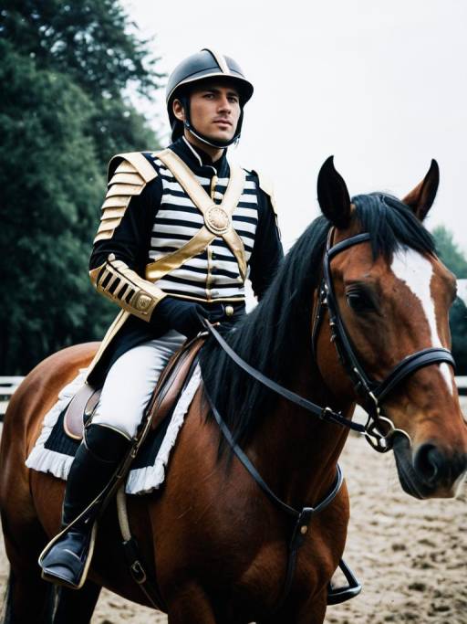 Cinematic Realism: Horse Rider Cosplay