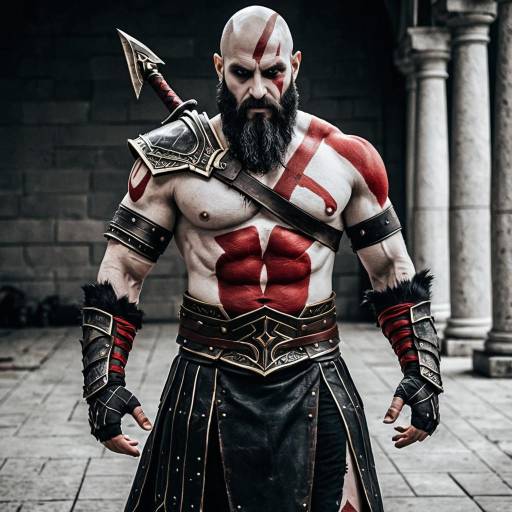 Epic Kratos Cosplay Costume Design