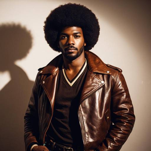 Retro 70s Gunn Cosplay with Afro Style