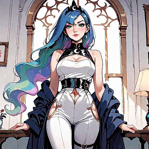 Human Princesses Celestia and Luna