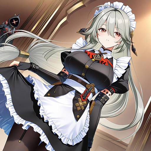 Illustration of Alexandrina sebastiane, zenless zone zero in the style of Fumio (ura fmo)