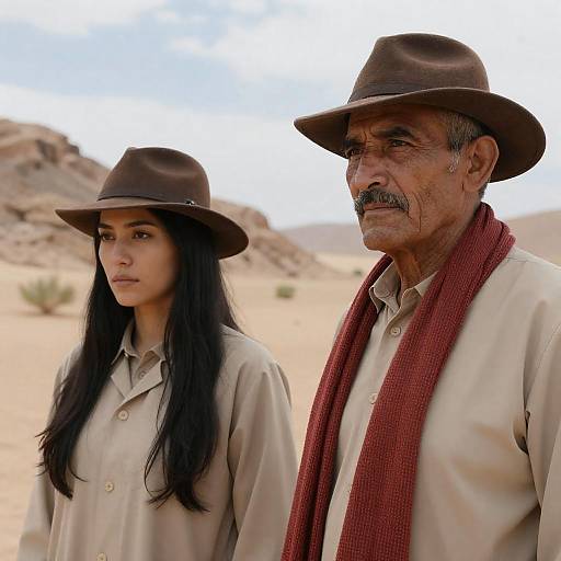 Desert Duo: A Portrait in Nature