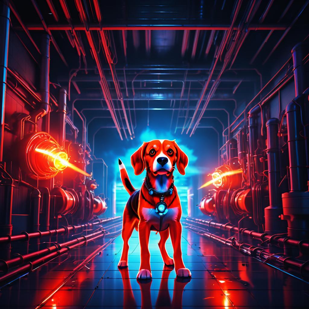 Beagle in a Nuclear Meltdown Adventure