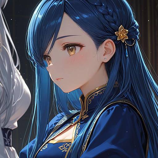 Illustration of Myne (honzuki no gekokujou), honzuki no gekokujou in the style of Buran buta