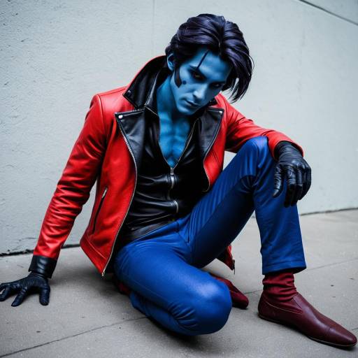 Sexy Nightcrawler Cosplay Costume Concept