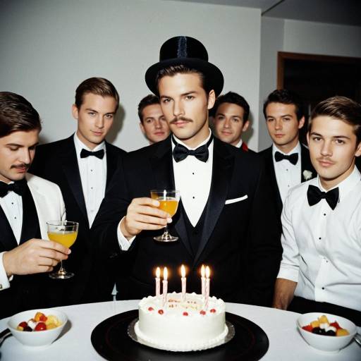 Stylish Formal Birthday Party Scene