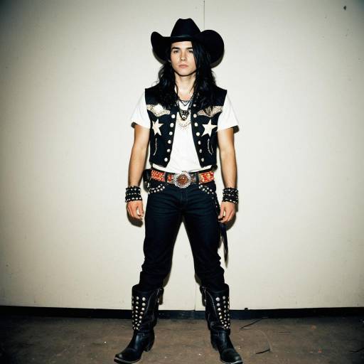 Young Man in Rave Rodeo Costume