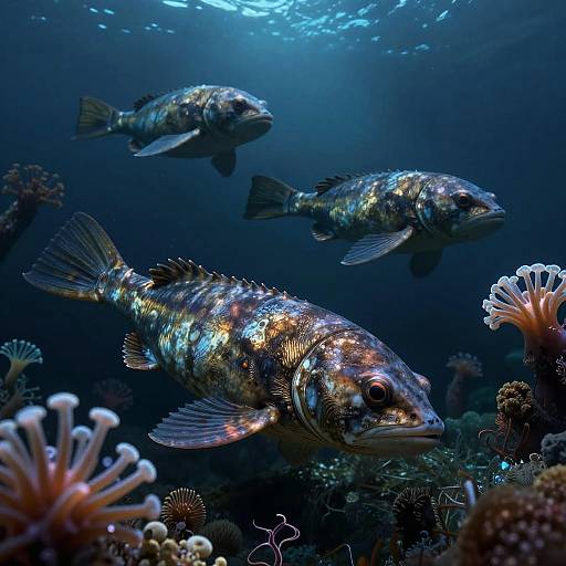 Deep Ocean Predators and Bioluminescence