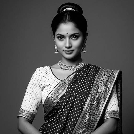 Elegant Marathi Woman in Classic Saree