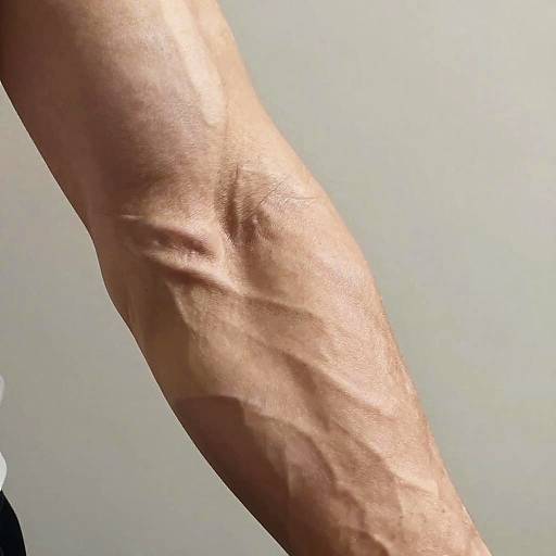 Detailed Muscular Forearm Close-Up