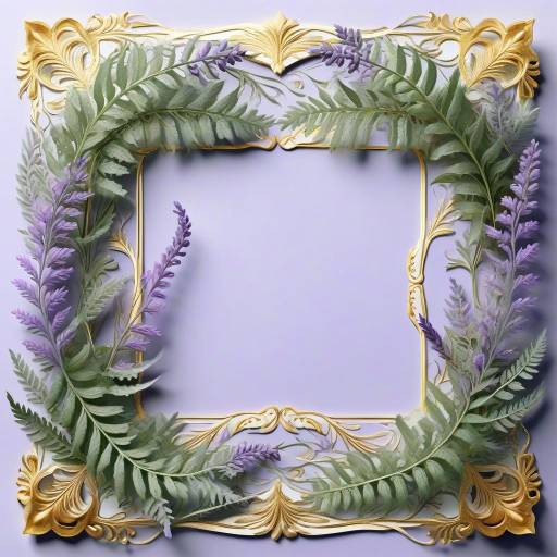 Elegant Victorian Rococo Frame Design