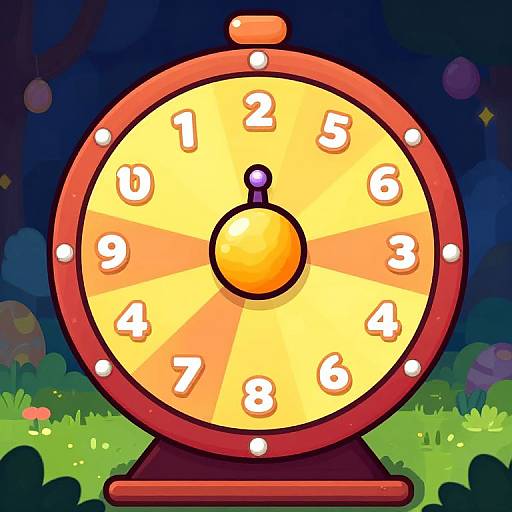 Dystopian Future Lucky Wheel UI