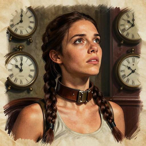 Lara Croft: Parchment Restraint Portrait