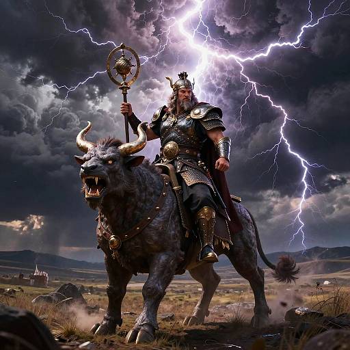 Perun, Celestial Thunder God