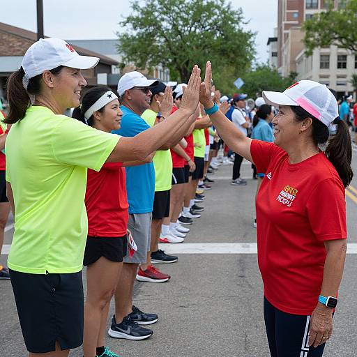 Community Spirit at Battle of Flowers Parade