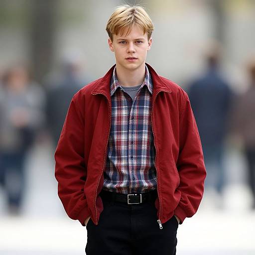 Realistic Marty McFly Outfit Photo