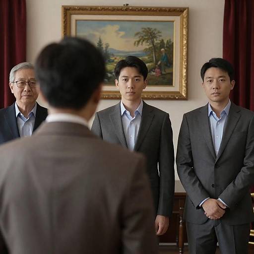 Insightful Gathering of Professional Men