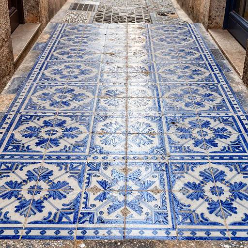 Classic Spanish Tile Floor Design