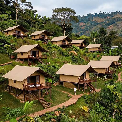 Luxury Tent Cabins at Shinta Mani Wild