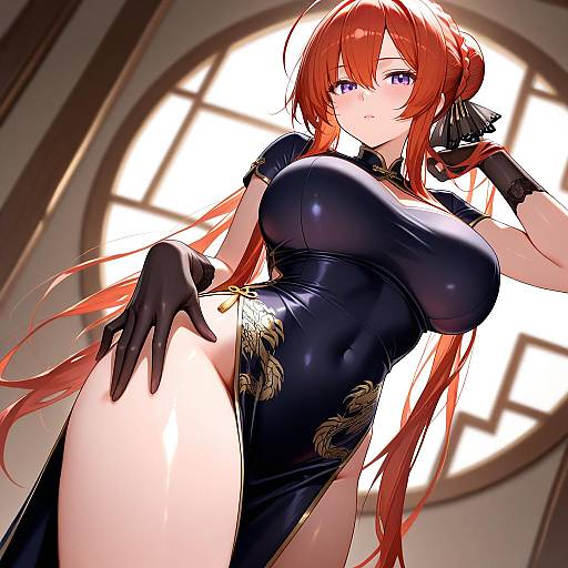 Illustration of Monarch (azur lane), azur lane in the style of Taro (tontaro)