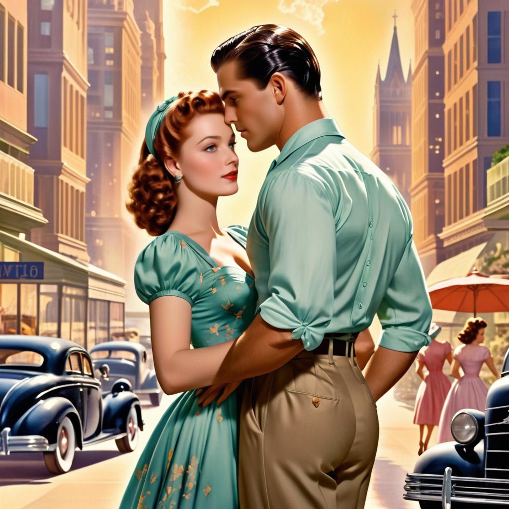 1940s Romance Novel Cover Art