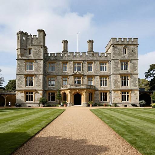 Lewtrenchard Manor Scenic View