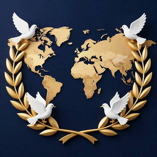 Global Unity and Peace Award Backdrop