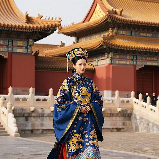 Cinematic Elegance in the Forbidden City