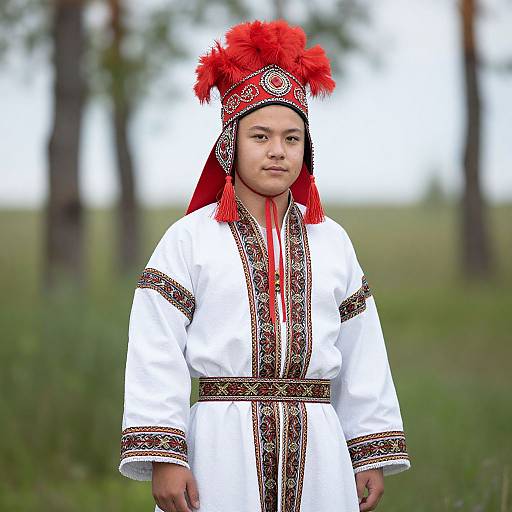 Valak in Traditional Russian Attire