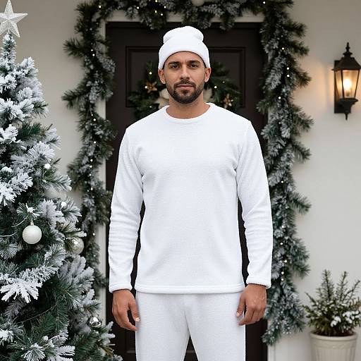 White Christmas Inspired Holiday Outfit