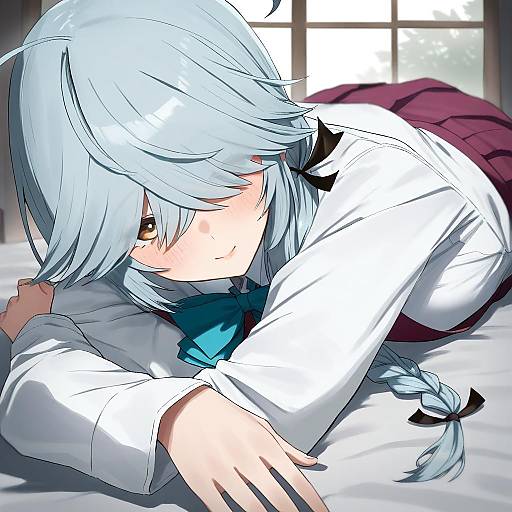 Illustration of Hamanami (kancolle), kantai collection in the style of Hotate-chan