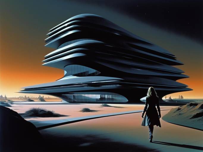 Cinematic Matte Painting in Emissary Space