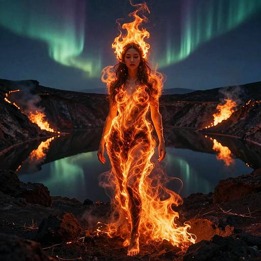 Serene Pele, Goddess of Volcanoes