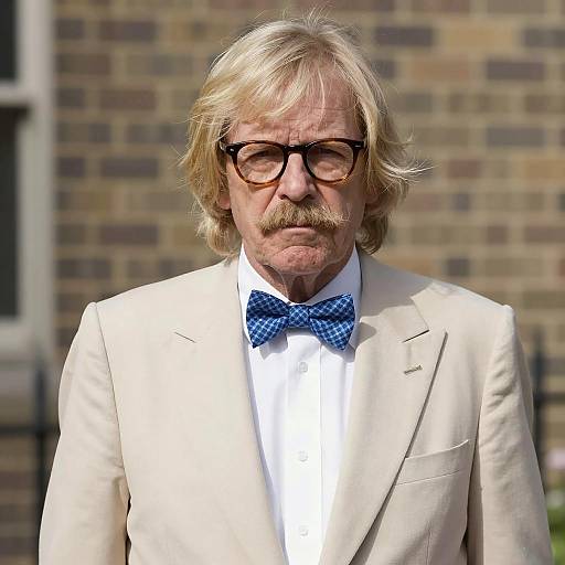 Vintage Portrayal of a Unique Character