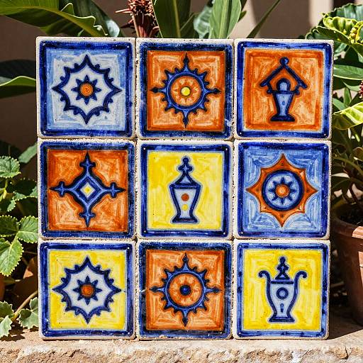 Vibrant Moroccan Ceramic Tile Patterns