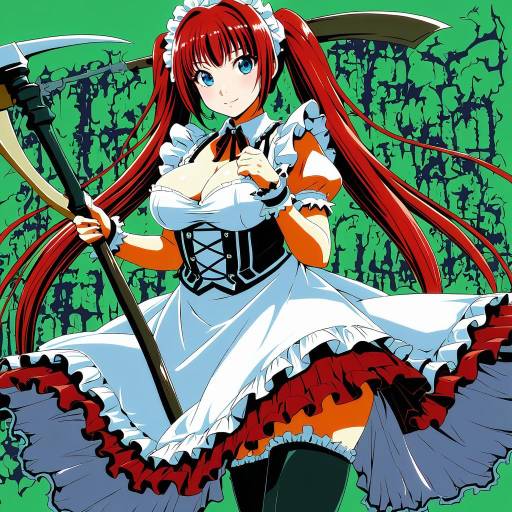 Illustration of Airi (queen's blade), queen's blade in the style of Takanashi ringo