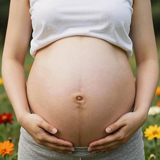 Hyper-Realistic Giant Pregnant Belly