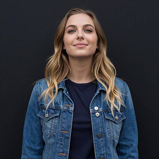 Portrait of Young Blonde Woman