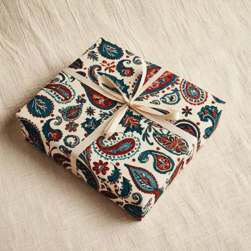 Boho Paisley Pattern Gift Wrap
