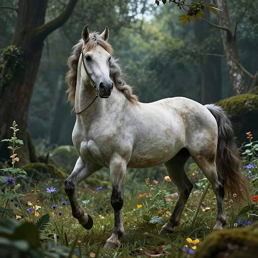 Heroic Mythic Centaur in Enchanted Meadow
