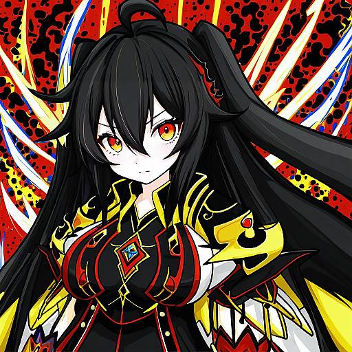 Illustration of Ara haan, elsword in the style of Mizuki kotora