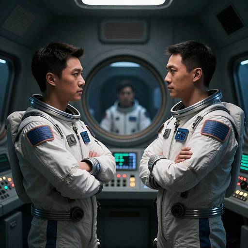 Serious Encounter in Space Cockpit