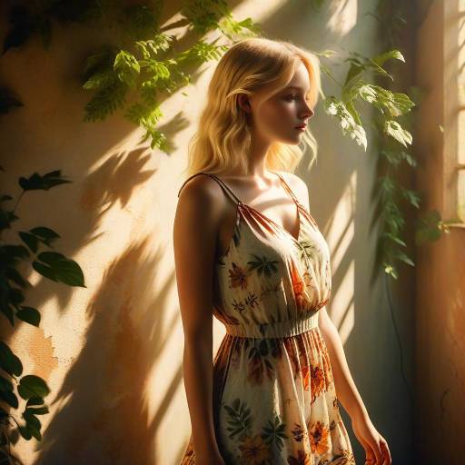 Serene Summer Portrait in Natural Light